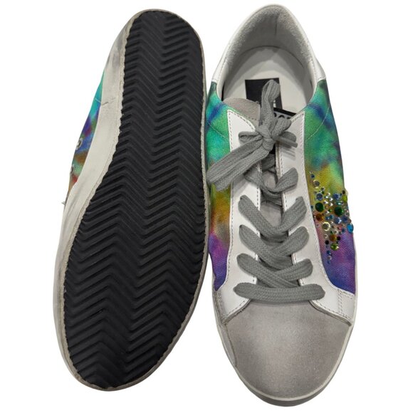 $769 Golden Goose multi Superstar sneaker size 8/38 - Picture 3 of 5